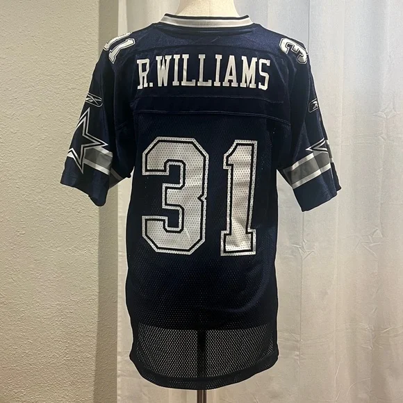 Reebok NFL Navy Blue Cowboys Jersey - Picture 10 of 10